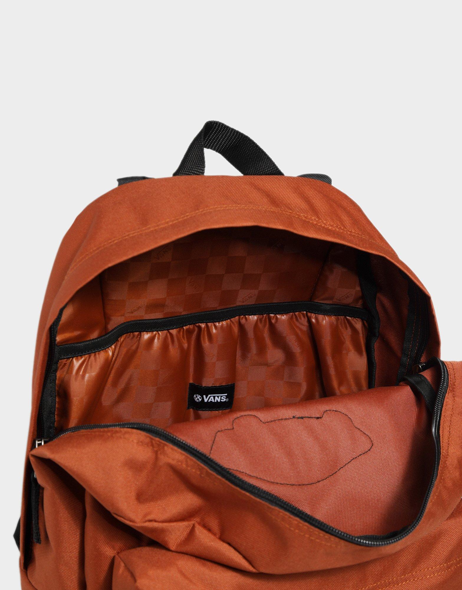 Plecak sportowy męski VANS PLECAK WM REALM BACKPACK VN0A3UI6CKN1 Brązowy