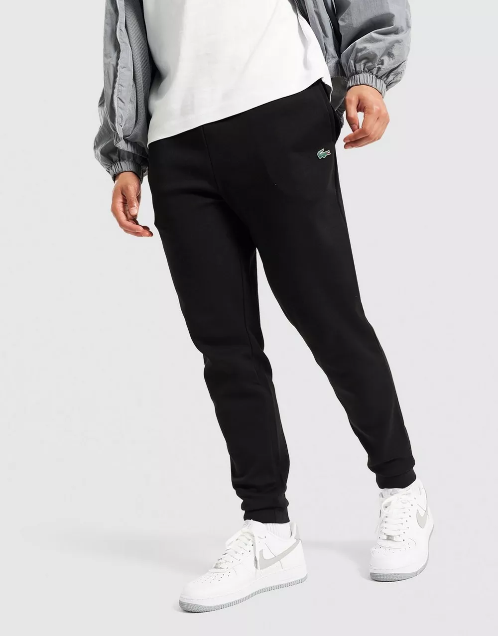 LACOSTE ШТАНИ DBL KNIT PANT BLACK, фото 1 з 4