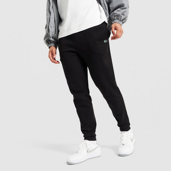 LACOSTE PANTALONI  DBL KNIT BLACK