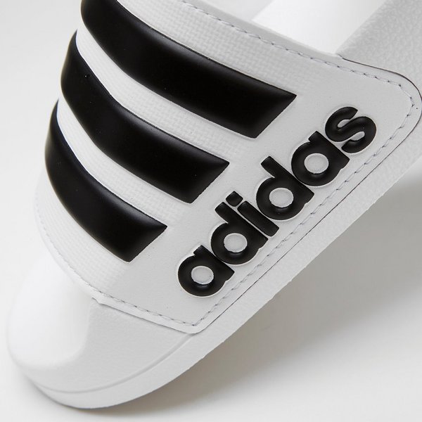adidas cloudfoam adilette wit slippers heren adidas cloudfoam adilette wit slippers heren
