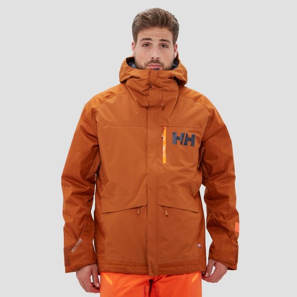 HELLY HANSEN STUBEN SKI JAS BRUIN HEREN HELLY HANSEN STUBEN SKI JAS BRUIN