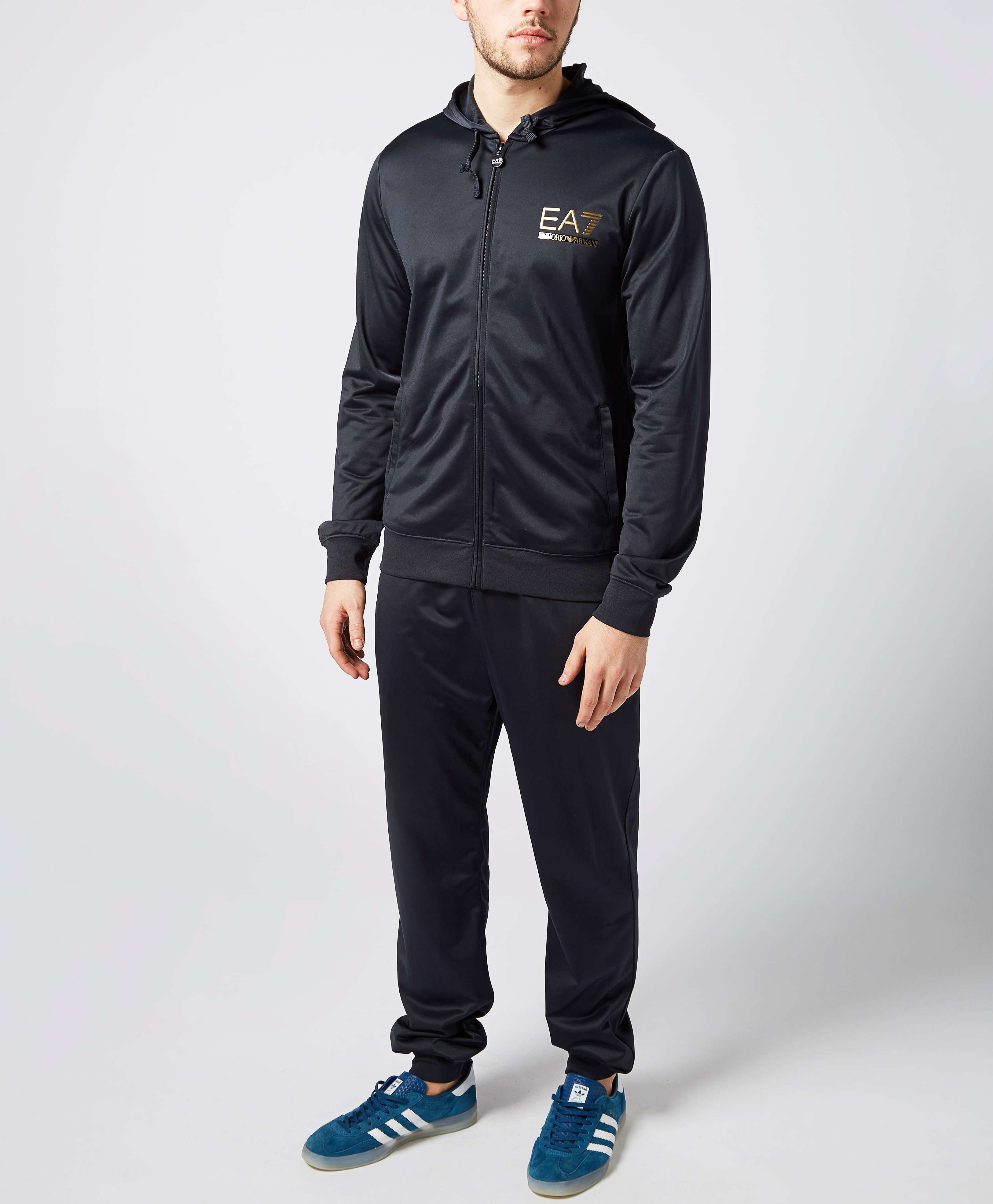 emporio armani ea7 poly hooded tracksuit