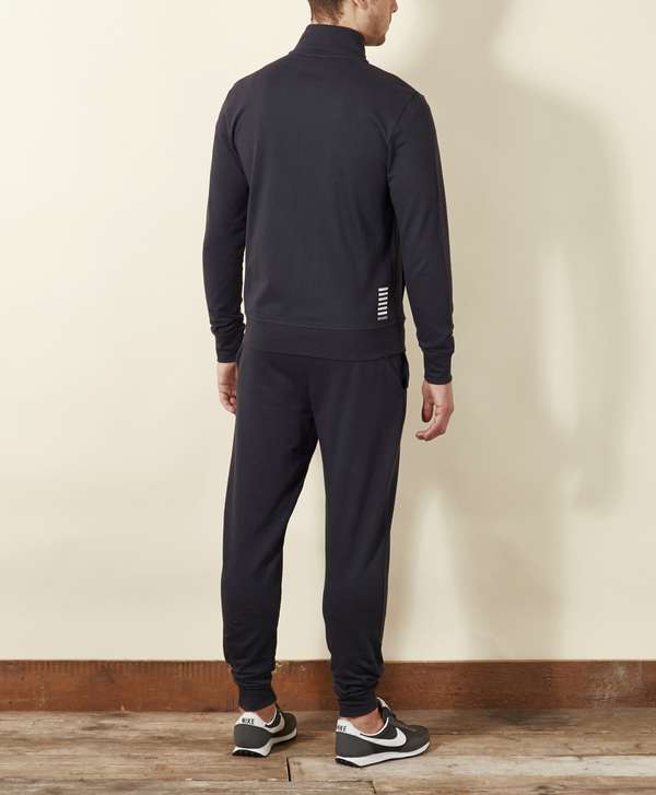 emporio armani ea7 side panel fleece joggers