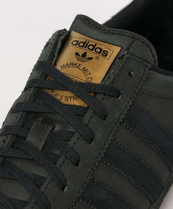 Adidas Originals Gazelle Og Black Leather Trainers Adidas Originals Gazelle Og Black Leather Trainers