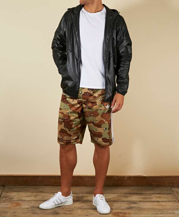 adidas continental camo shorts