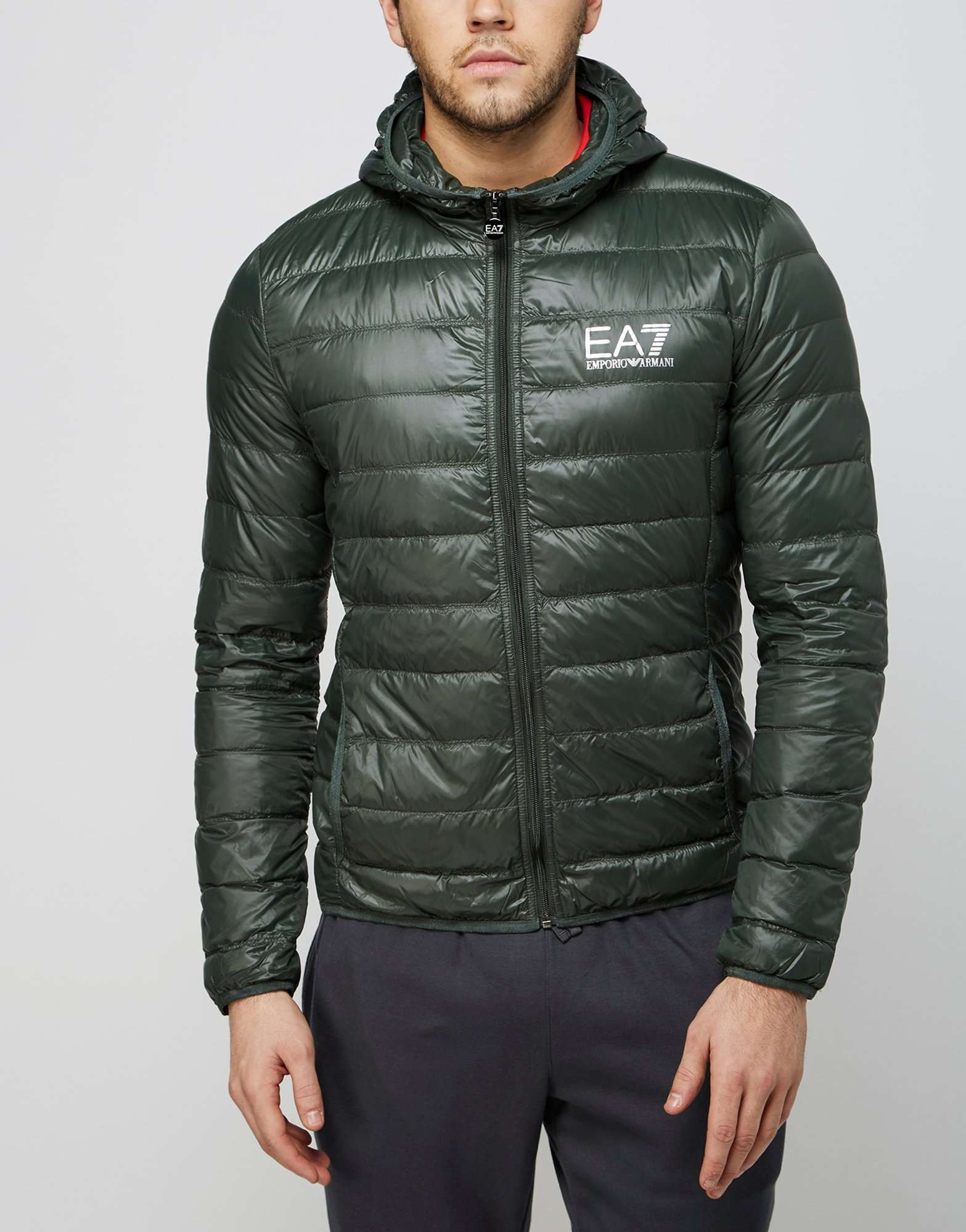 Emporio Armani EA7 Bubble Hooded Jacket | scotts Menswear