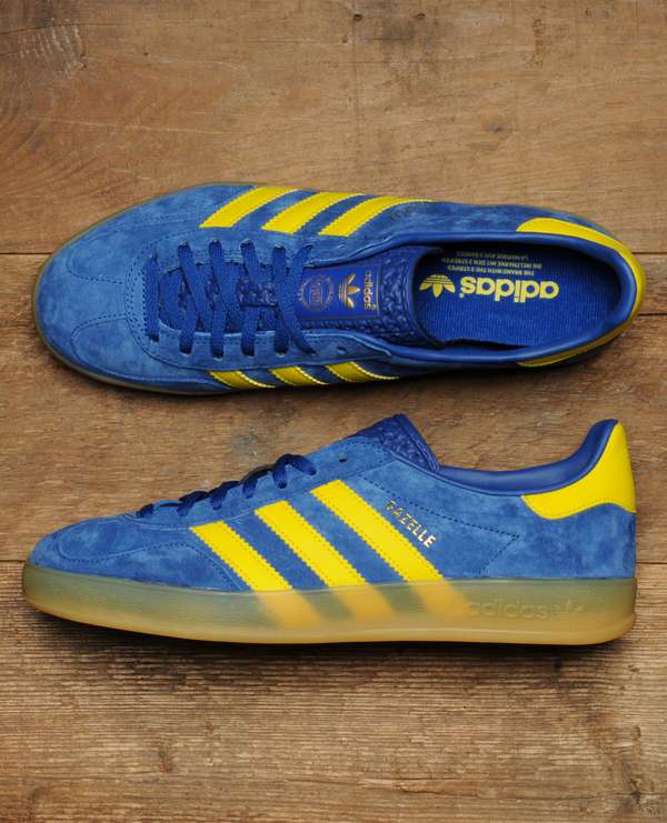 adidas gazelle blue with yellow stripes adidas gazelle blue with yellow stripes
