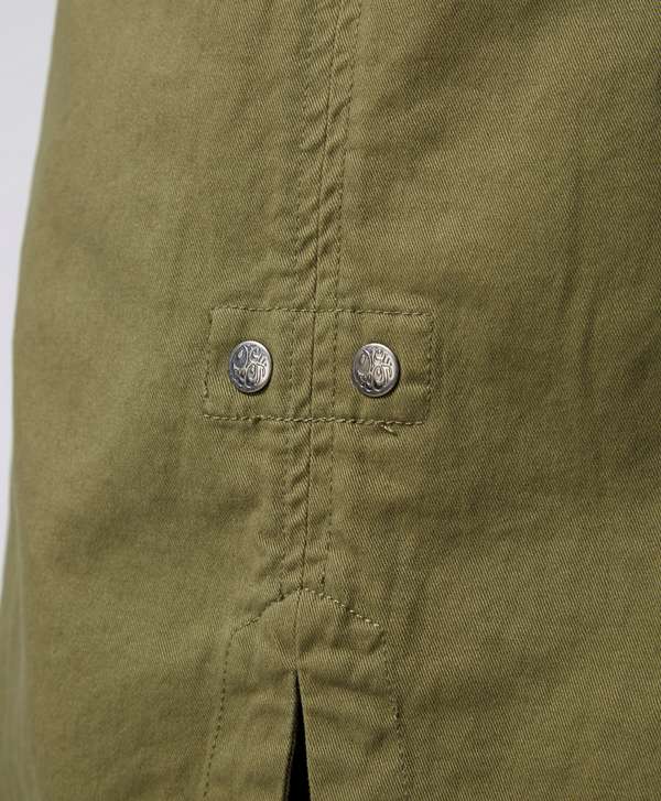pretty green cotton parka