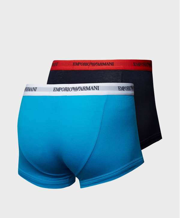 Emporio Armani Two Pack Boxer Shorts | scotts Menswear