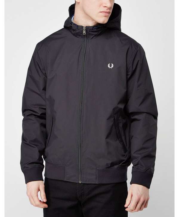 Fred Perry Brentham Hooded Lightweight Jacket | scotts Menswear