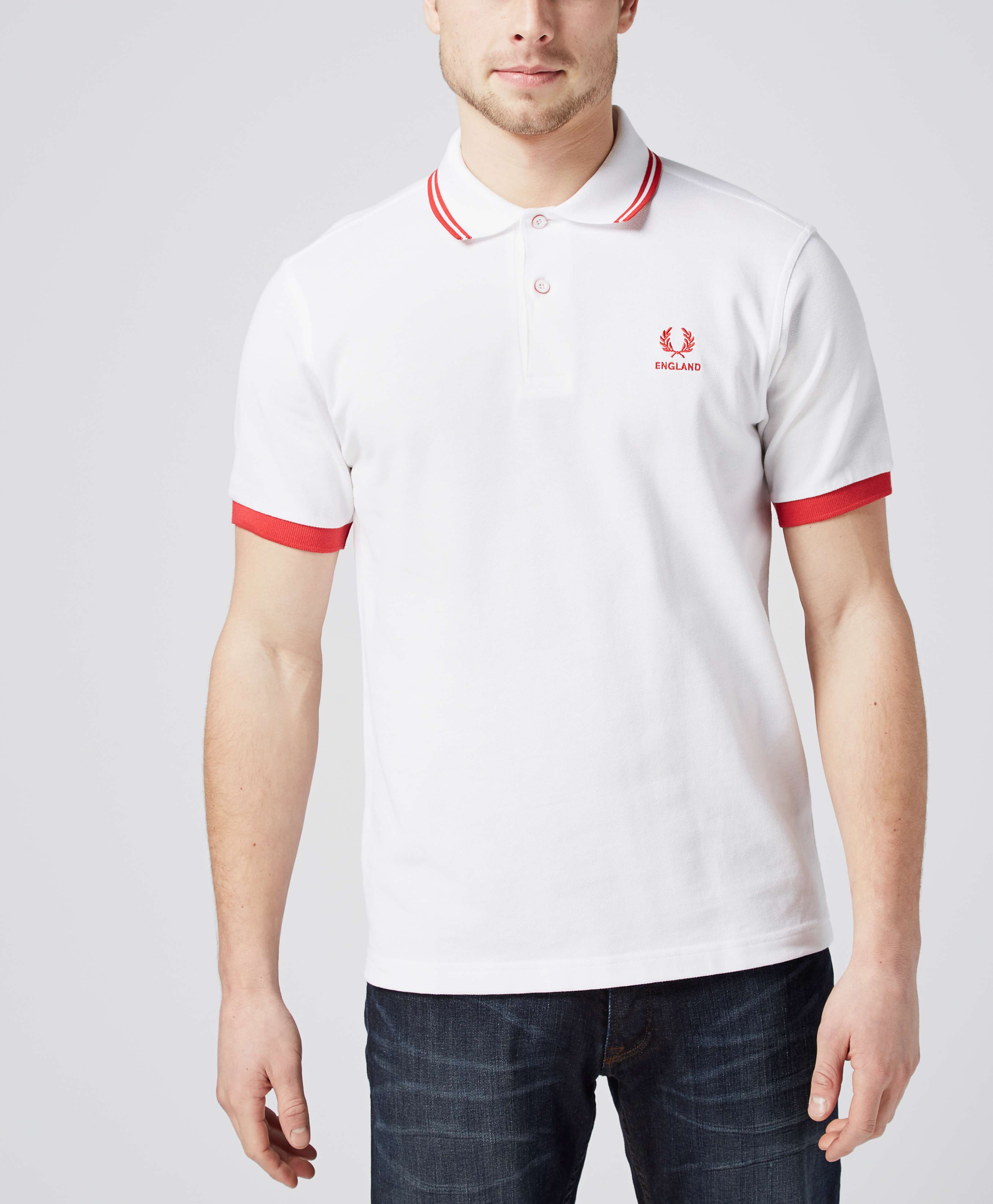 fred perry made in england polo shirt