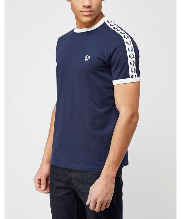 t shirt fred perry taped