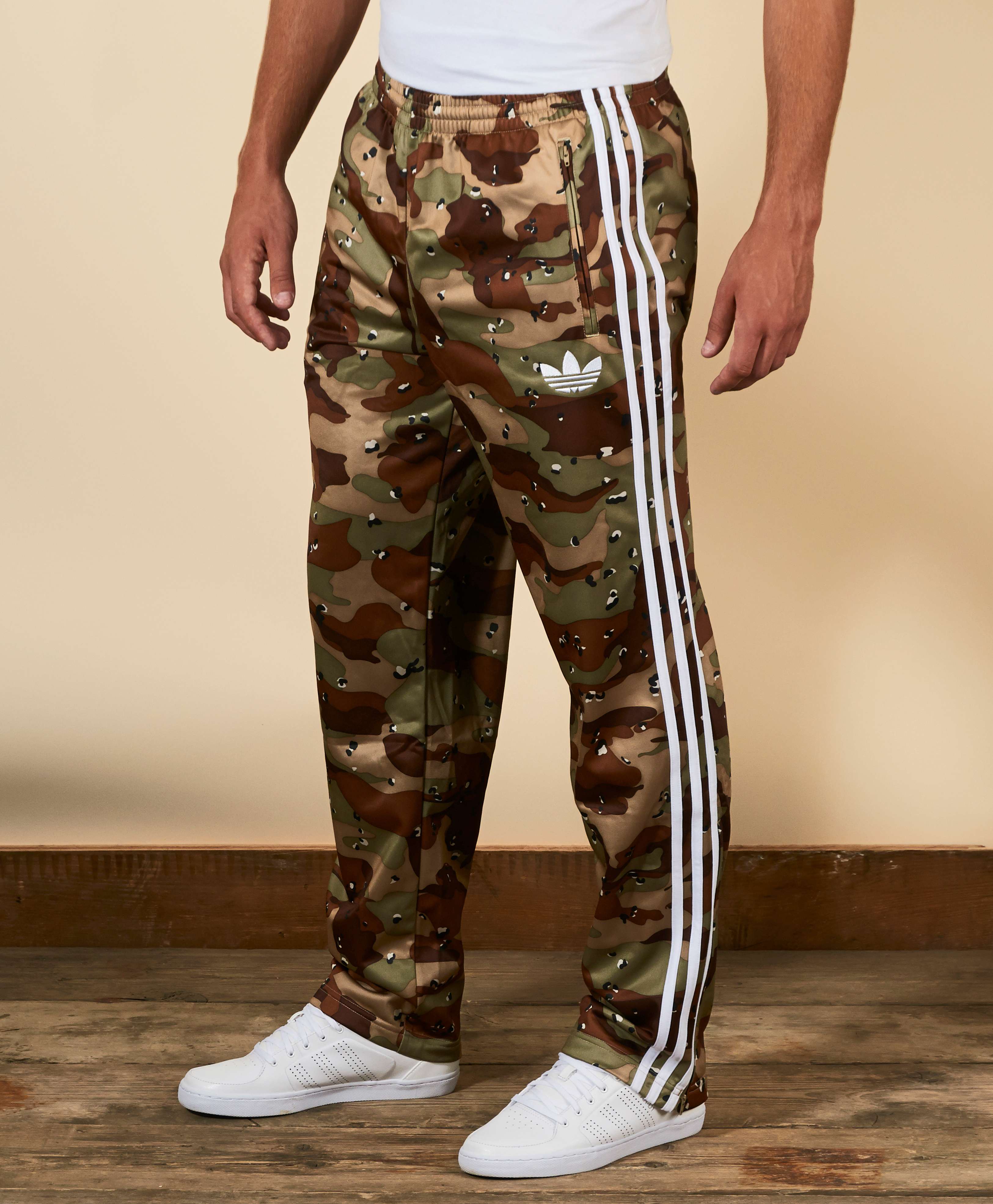 adidas Originals Camo Firebird Track Pants | scotts Menswear