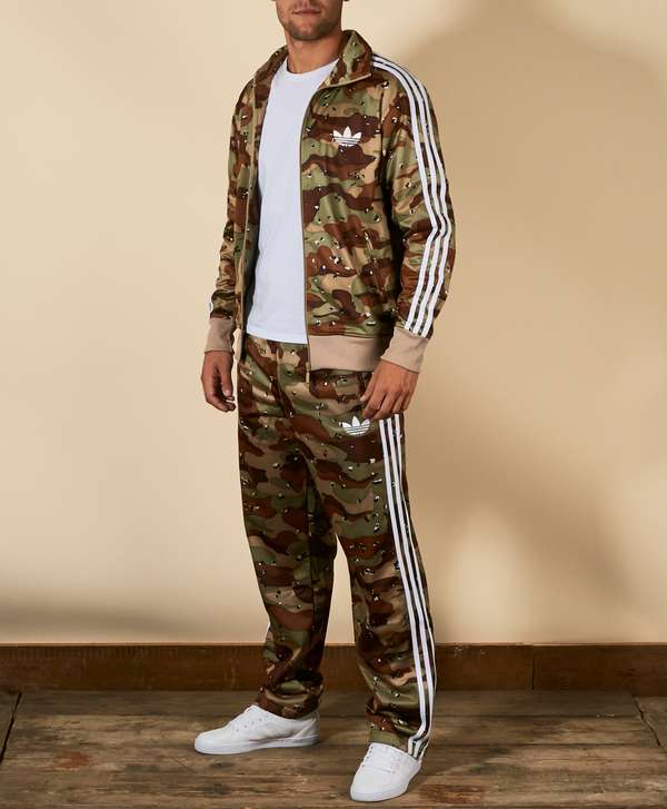 adidas Originals Camo Firebird Track Pants scotts Menswear