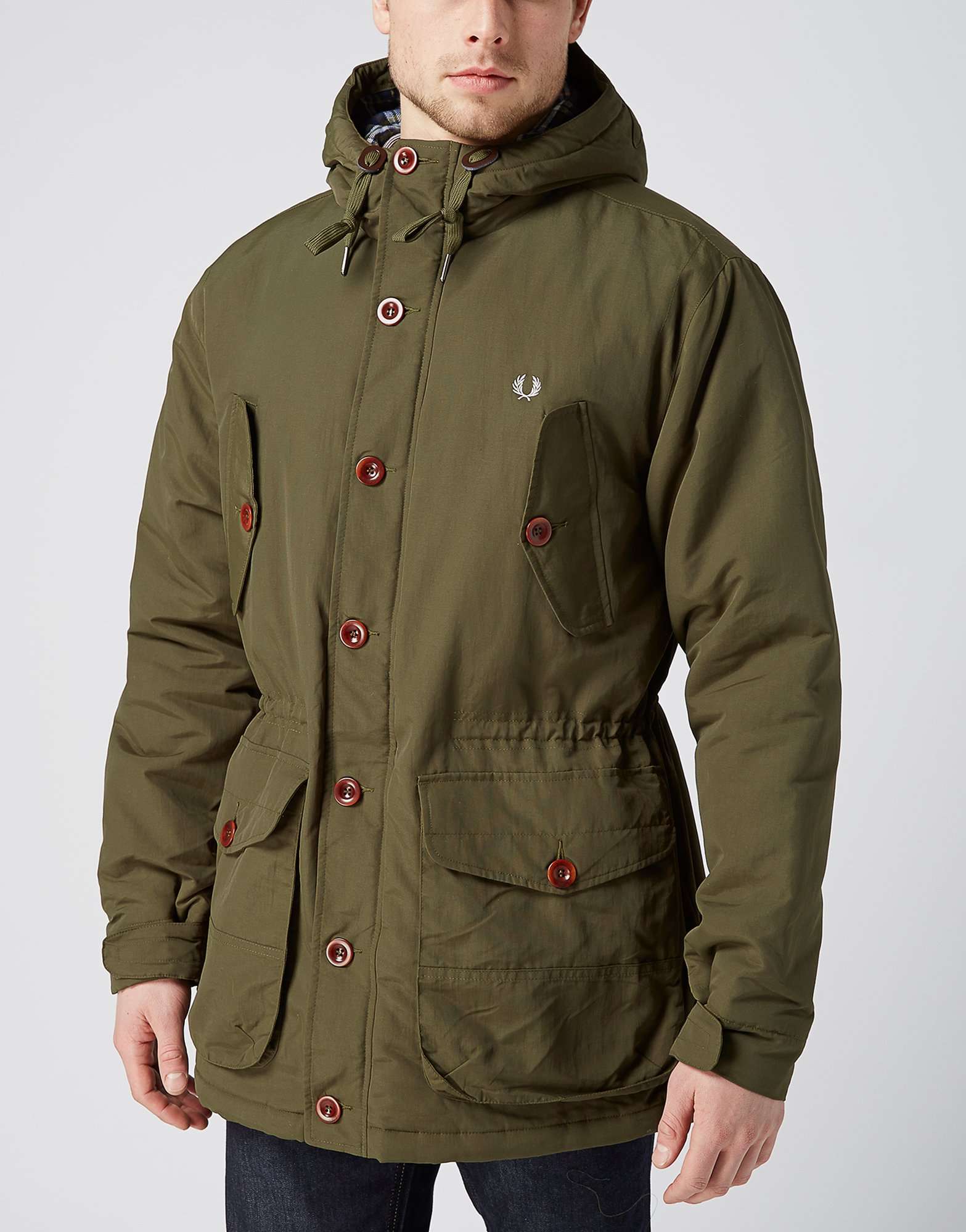 FRED PERRY / Short Jacquard Parka+zprobigom.com.ua