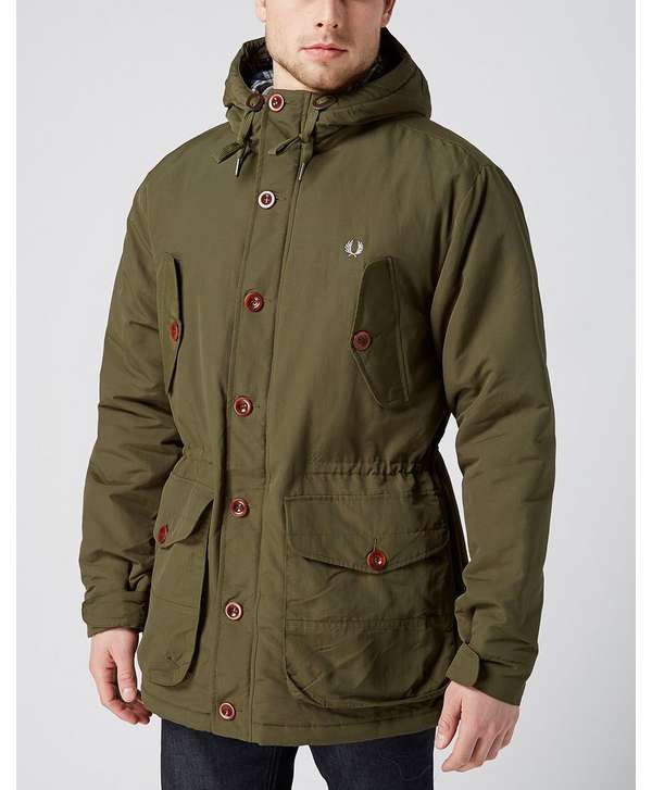Fred Perry Wadded Mountain Parka | scotts Menswear