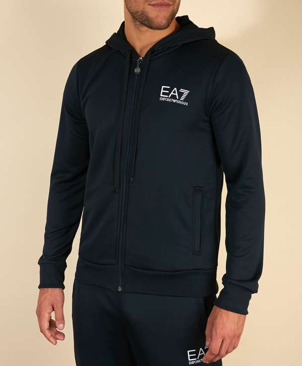 armani tracksuit navy