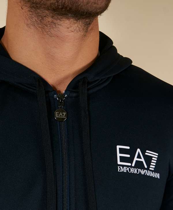 emporio armani ea7 poly hooded tracksuit