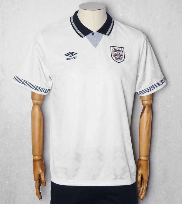 retro england umbro shirt