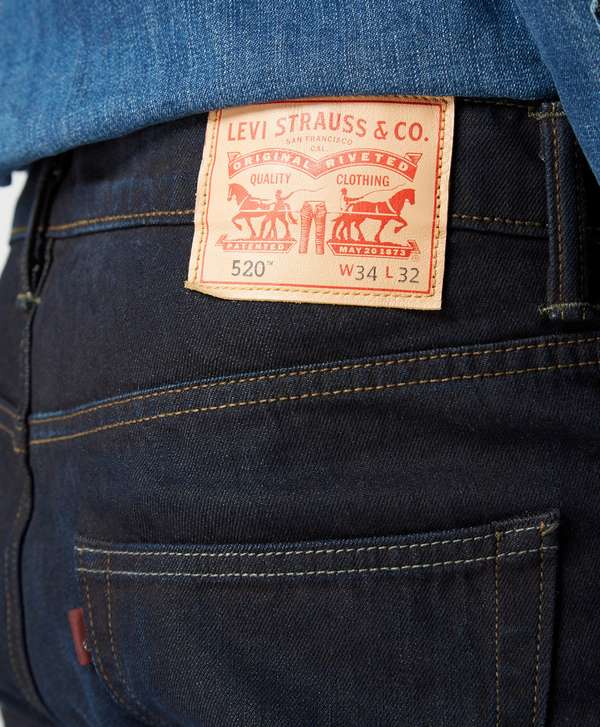 levis 520 black