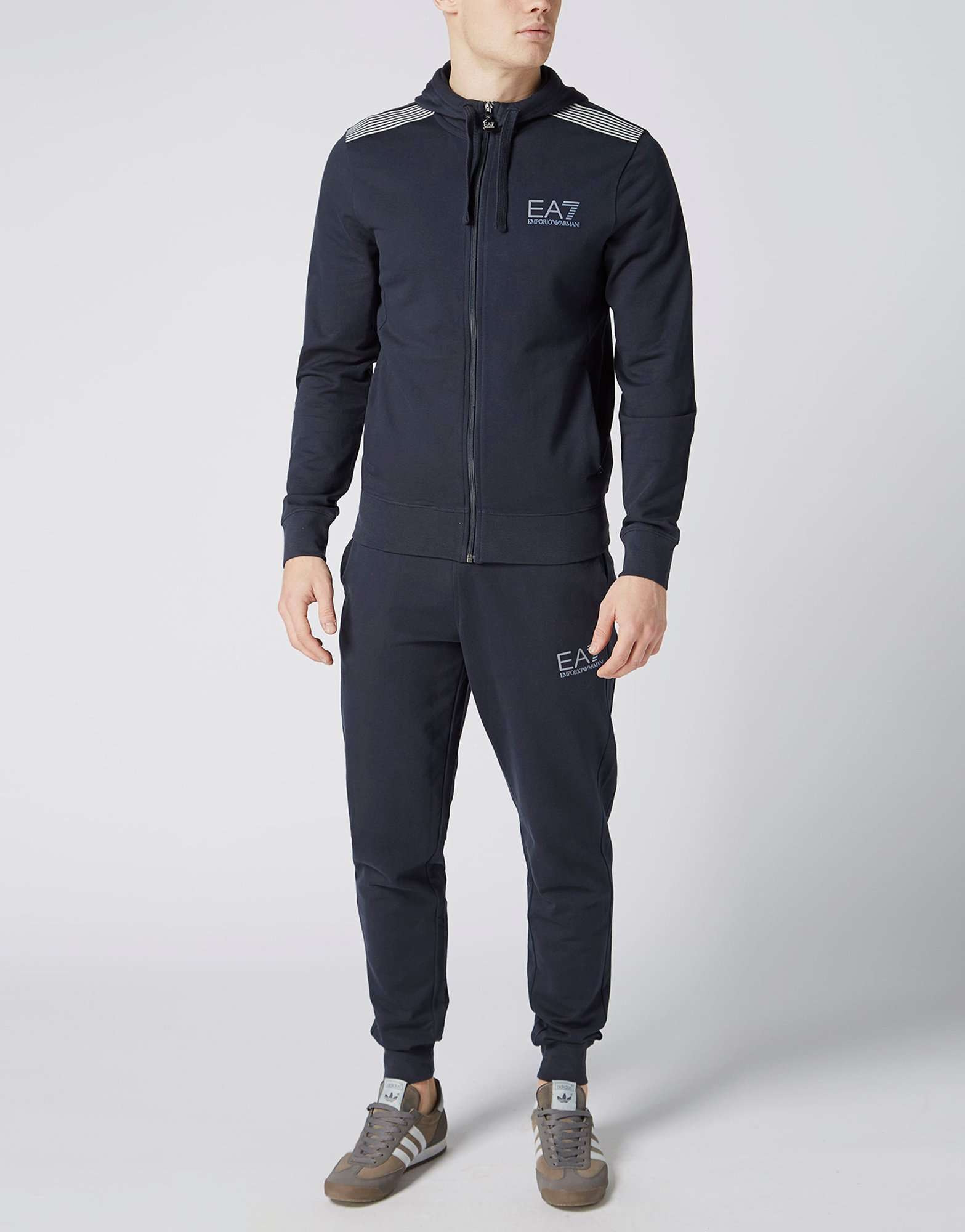 grey armani tracksuit mens