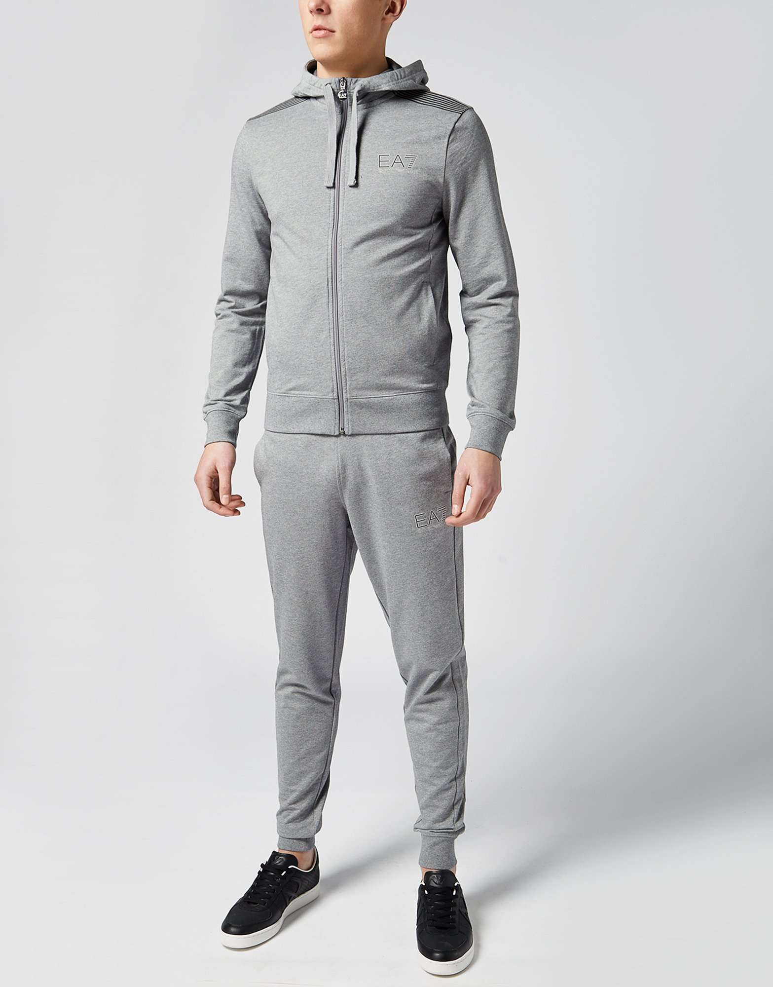 armani grey tracksuit bottoms