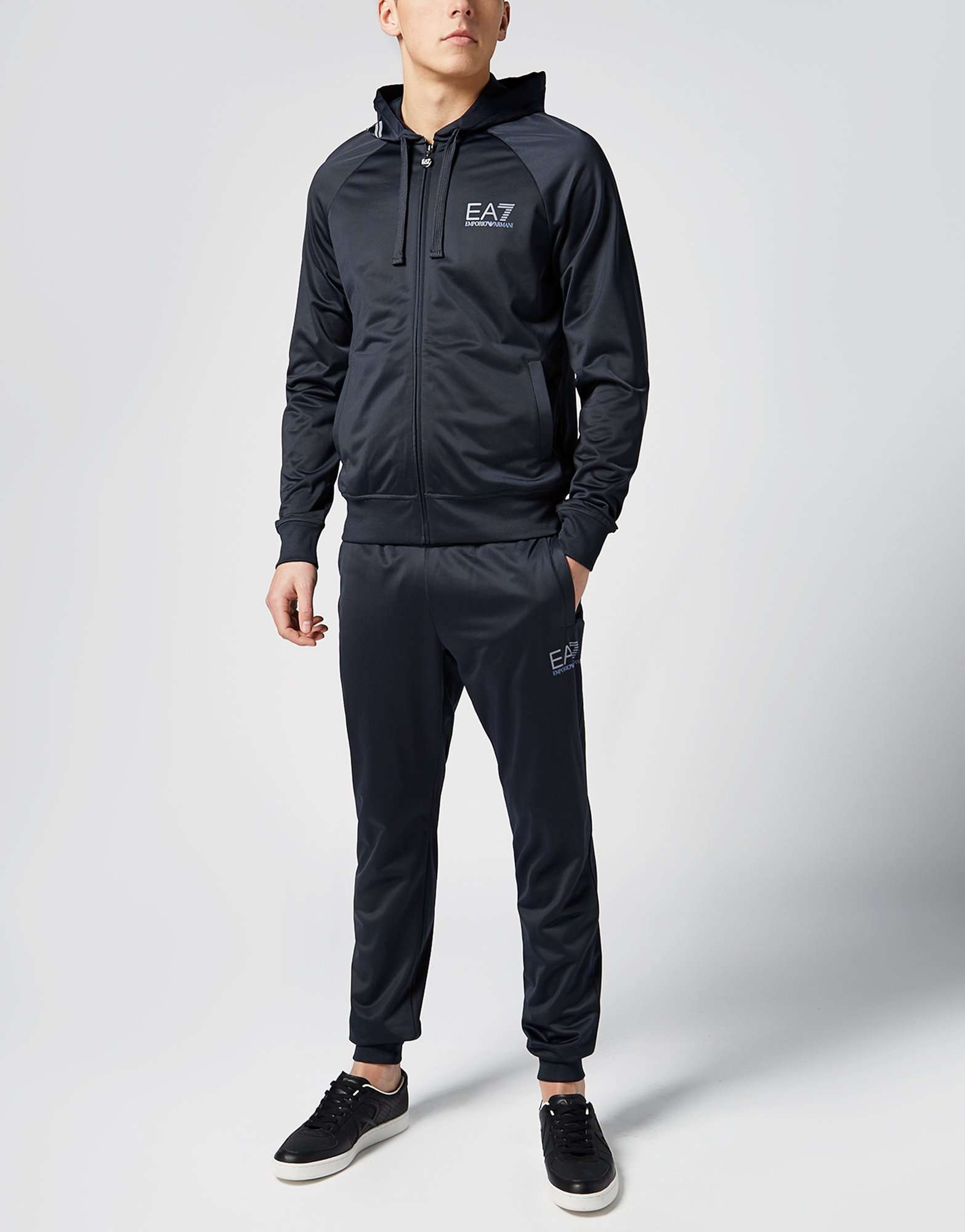 grey emporio armani tracksuit