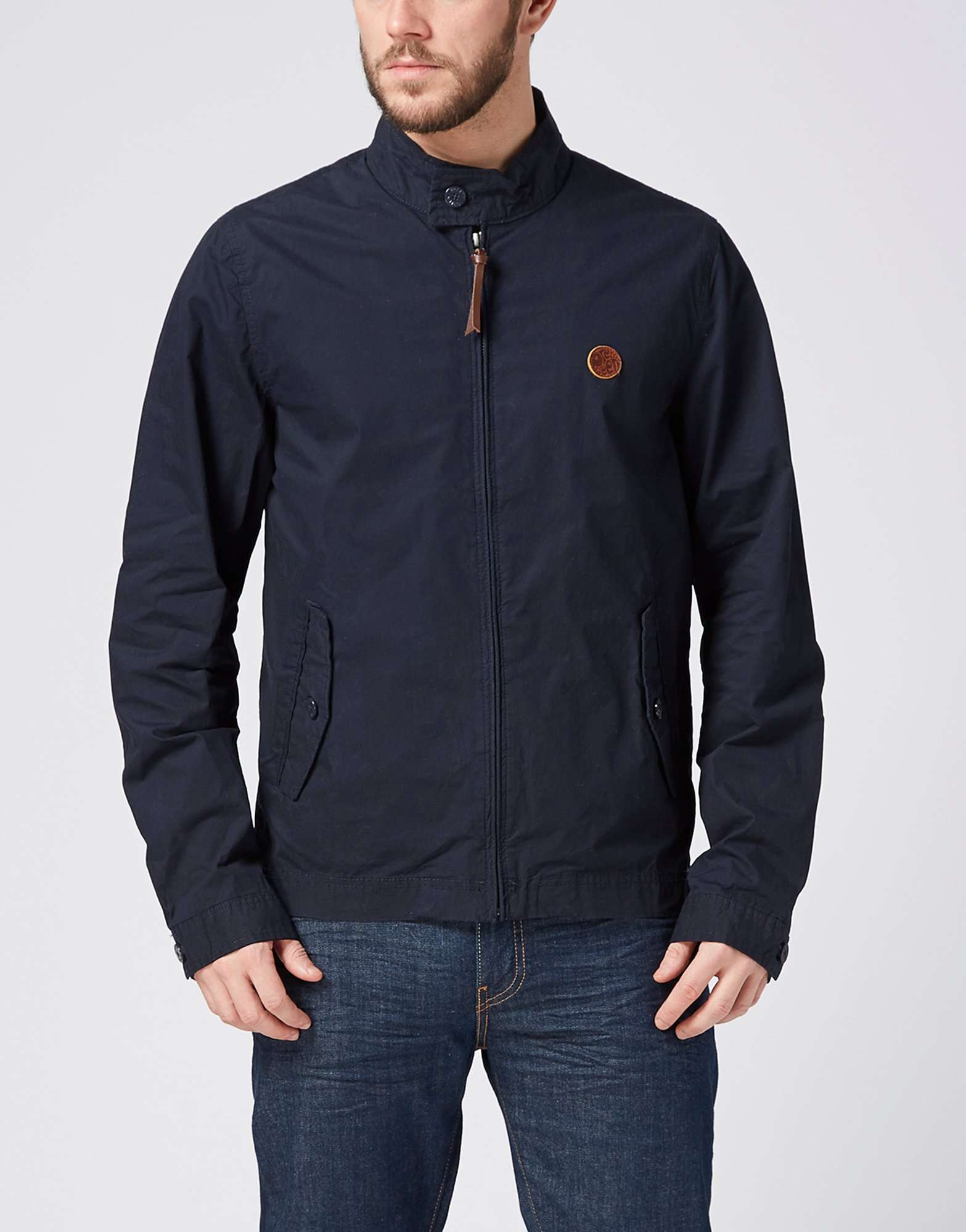 Pretty Green Kingsway Harrington Lightweight Jacket scotts Menswear