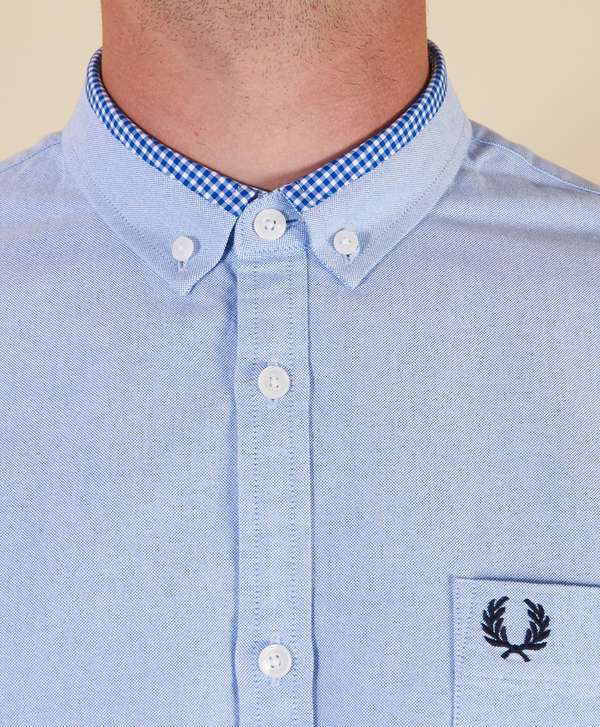 fred perry oxford long sleeve shirt