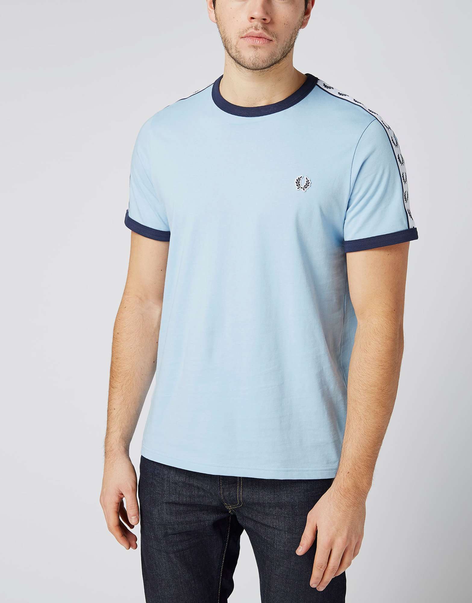 t shirt fred perry taped