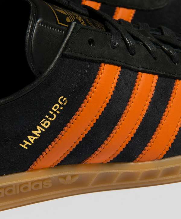 adidas hamburg black and orange size 9 adidas hamburg black and orange size 9