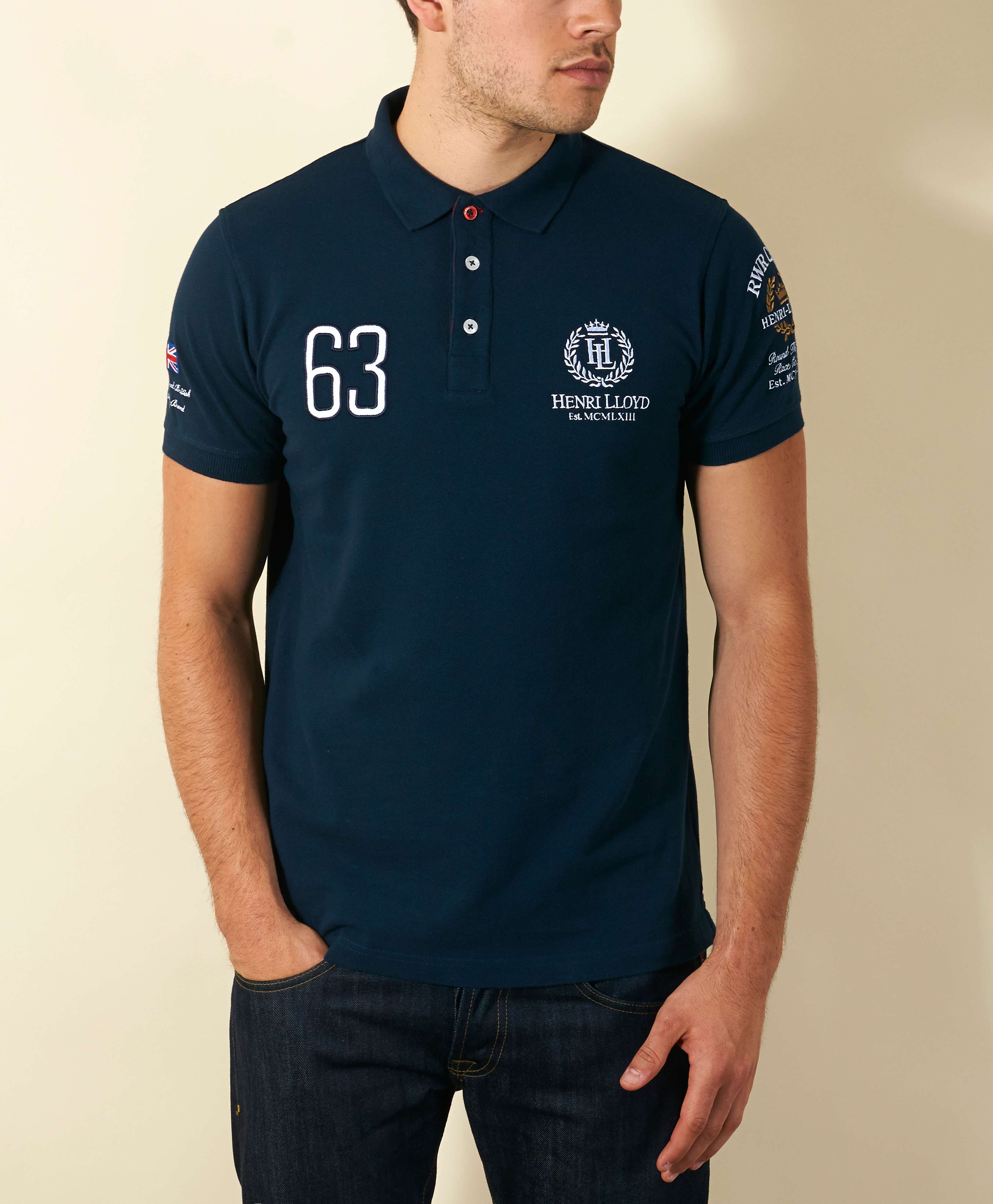 Henri Lloyd Round The World Race Maldon GB Polo Shirt | scotts Menswear