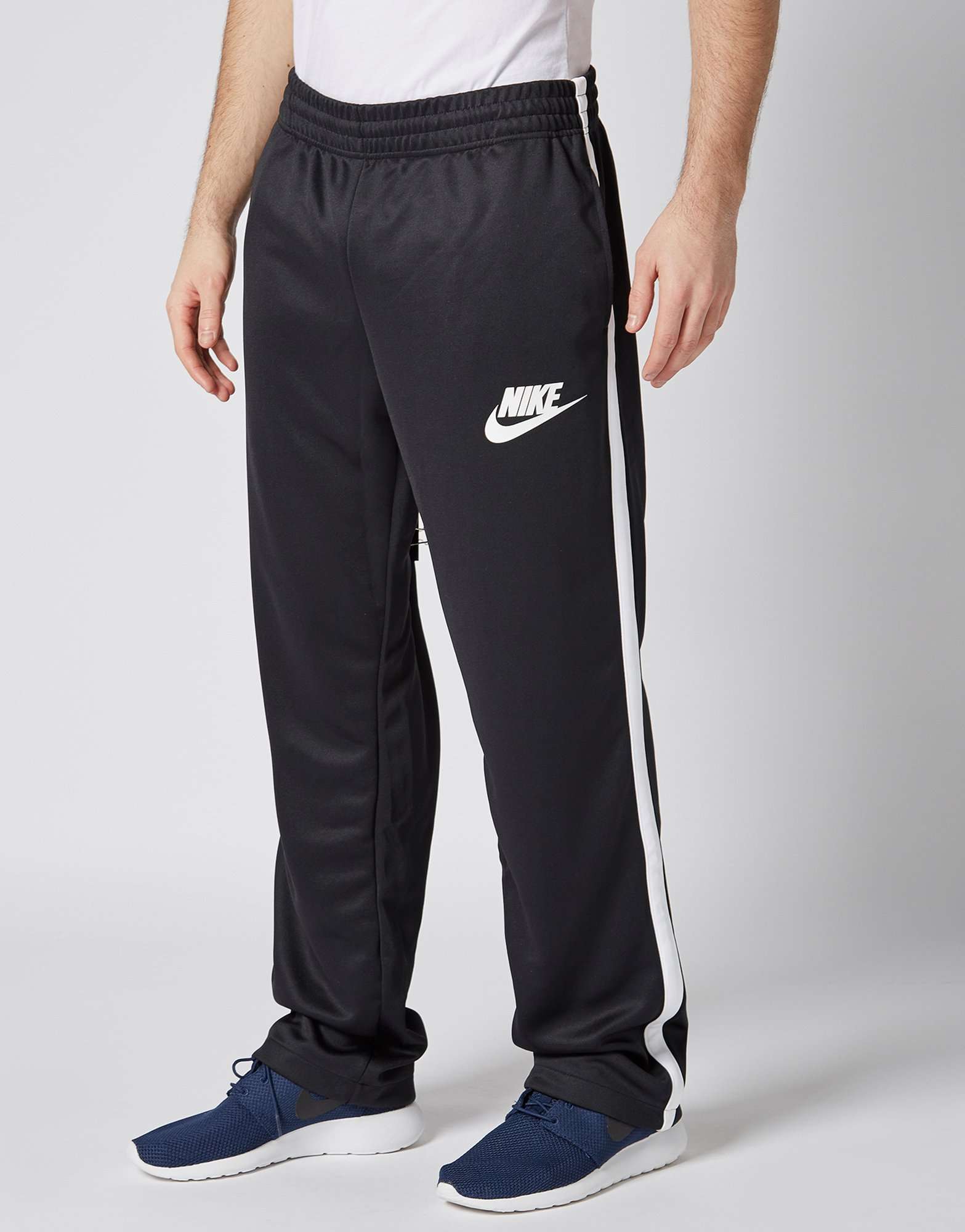 nike poly taped track pants