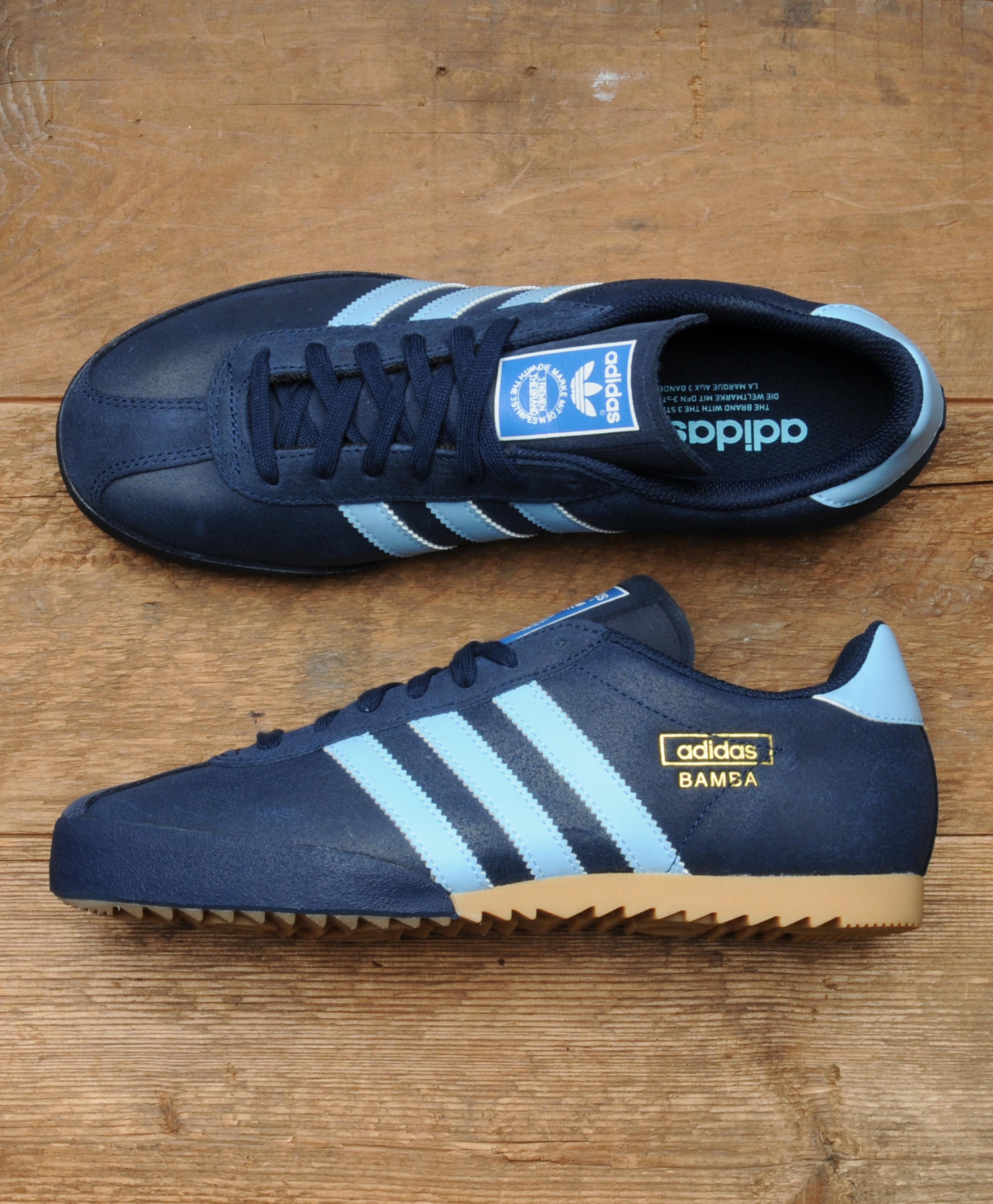 adidas bamba blue