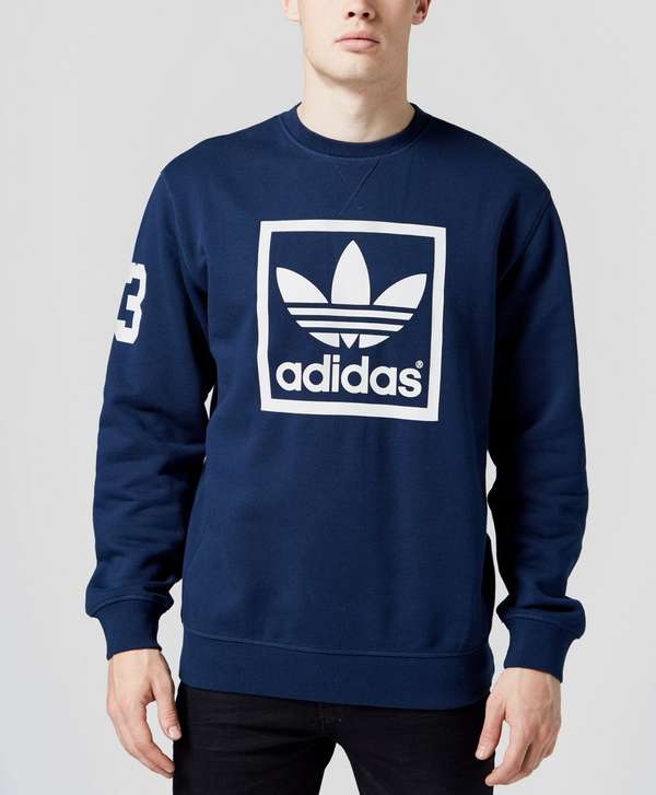 adidas Originals 3 Foil Sweatshirt scotts Menswear