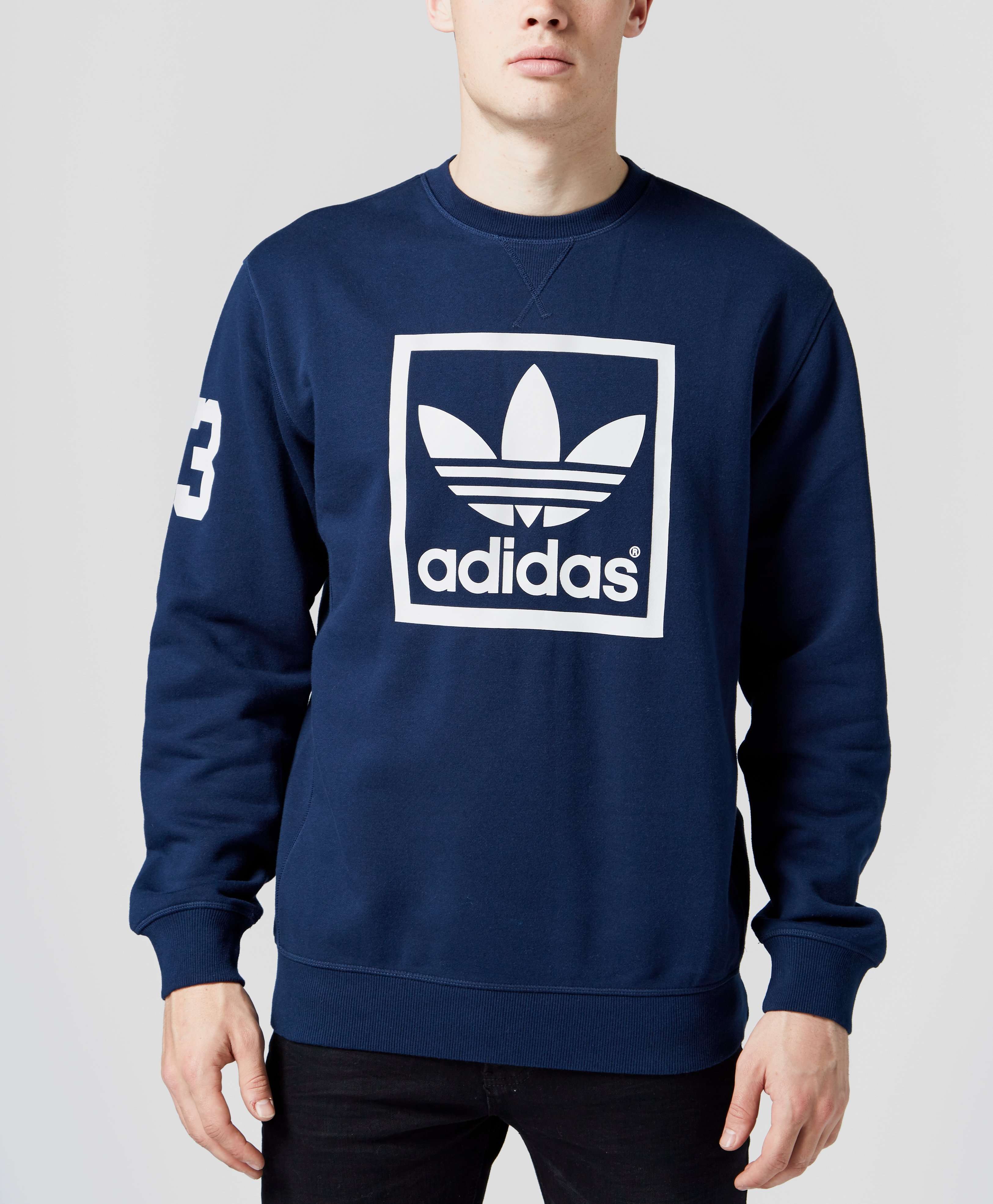 adidas white and gold sweatshirt