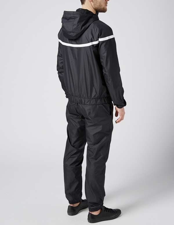 nike tape poly tracksuit grey