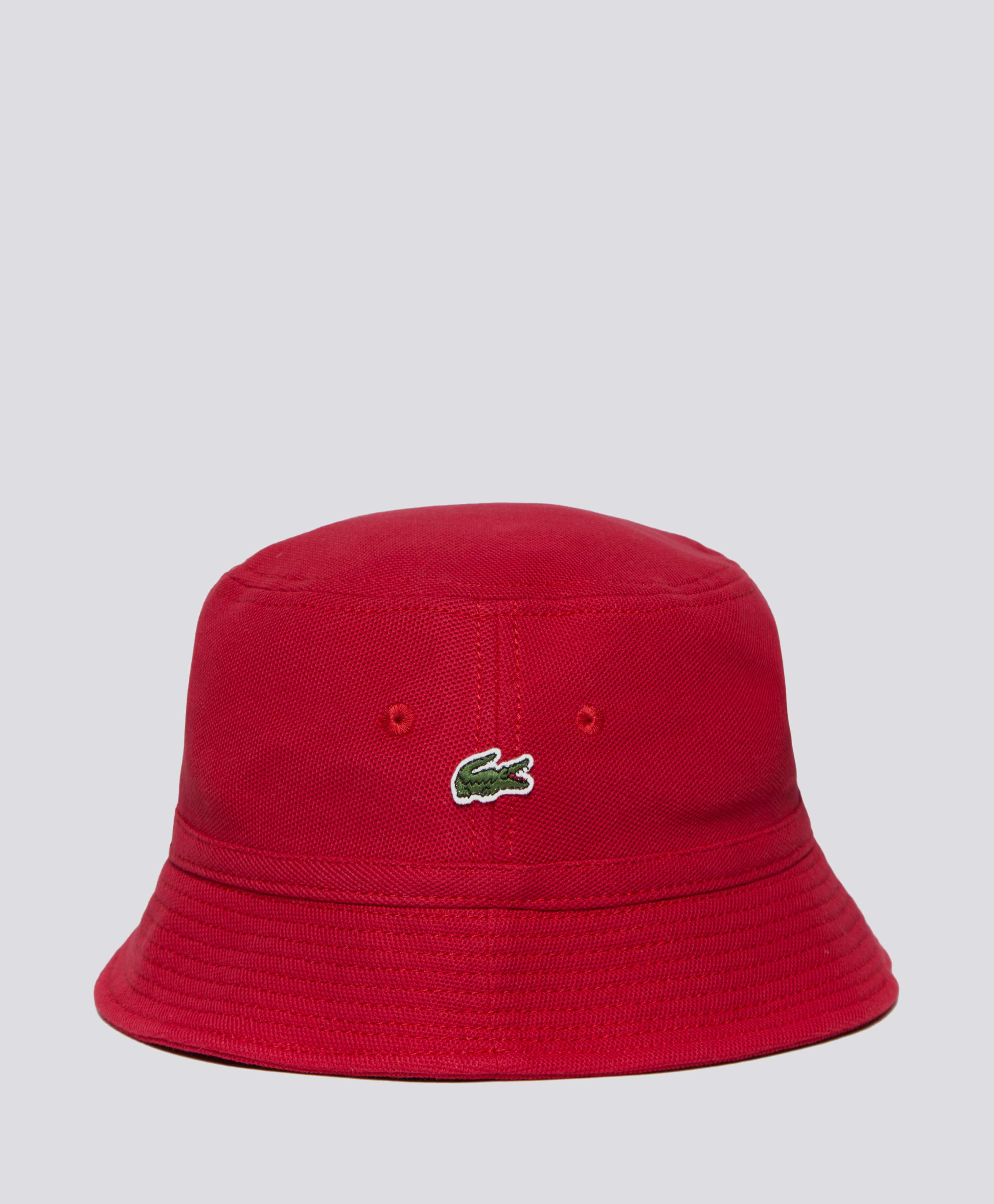 Lacoste Pique Bucket Hat | scotts Menswear