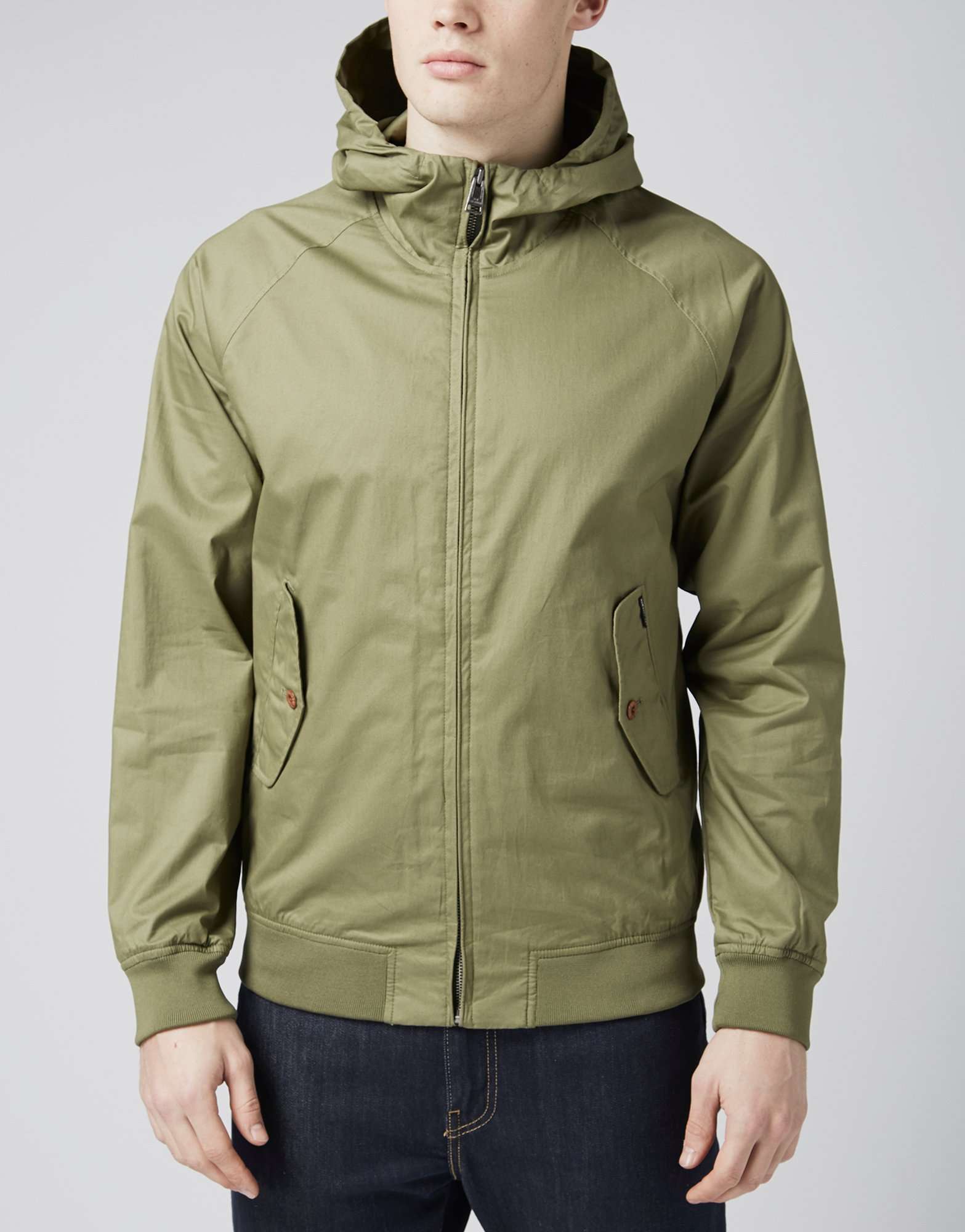 Ben Sherman Hooded Harrington Jacket | scotts Menswear