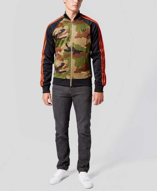 adidas originals camo poly track top