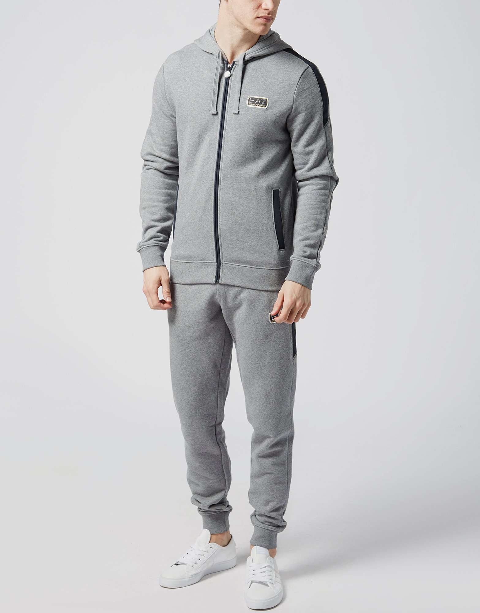 grey emporio armani tracksuit