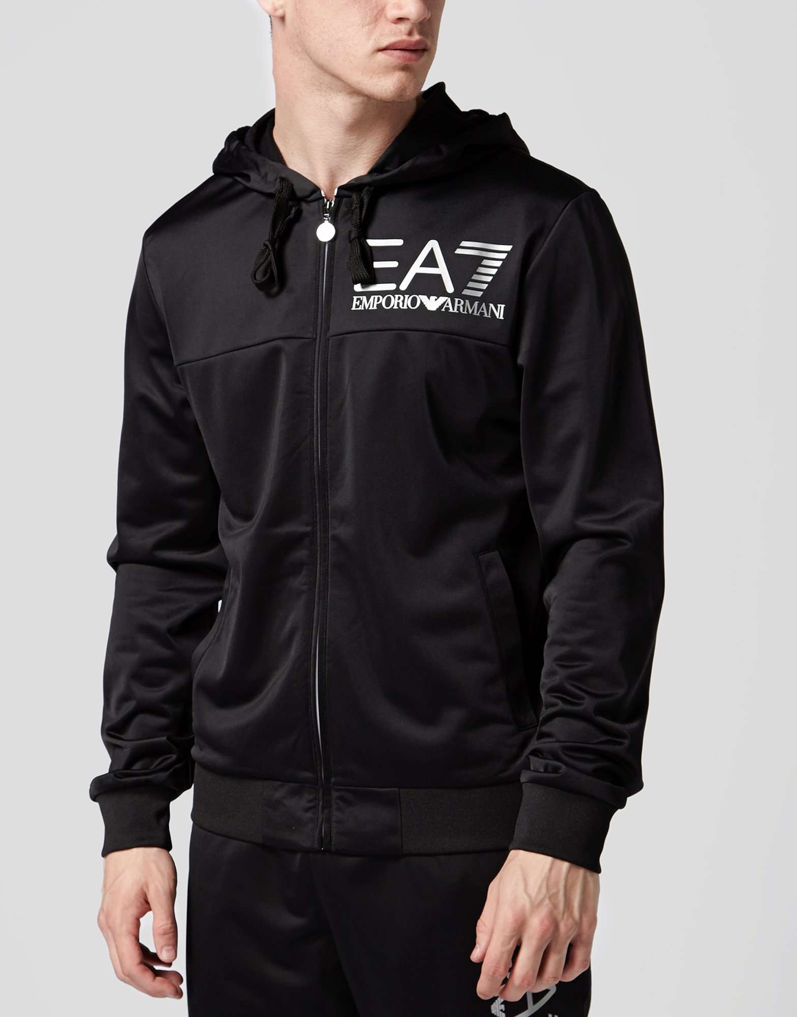 emporio armani ea7 poly hooded tracksuit