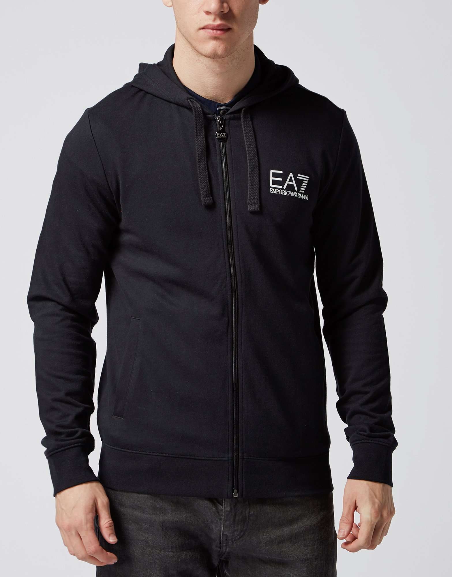 Armani Hoodies Black