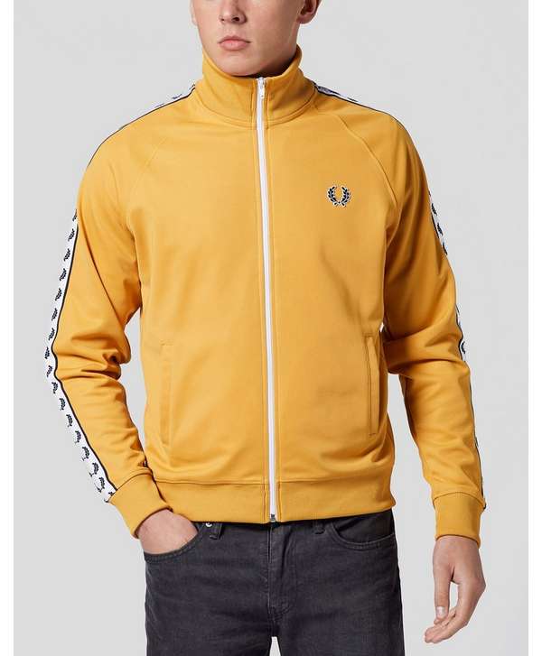 Fred Perry Laurel Wreath Tape Track Top | scotts Menswear
