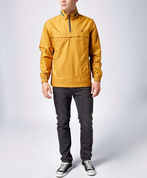 Fred Perry Bradley Wiggins Half Zip Cagoule scotts Menswear
