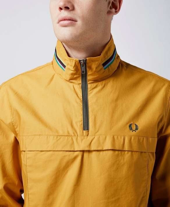 Fred Perry Bradley Wiggins Half Zip Cagoule scotts Menswear