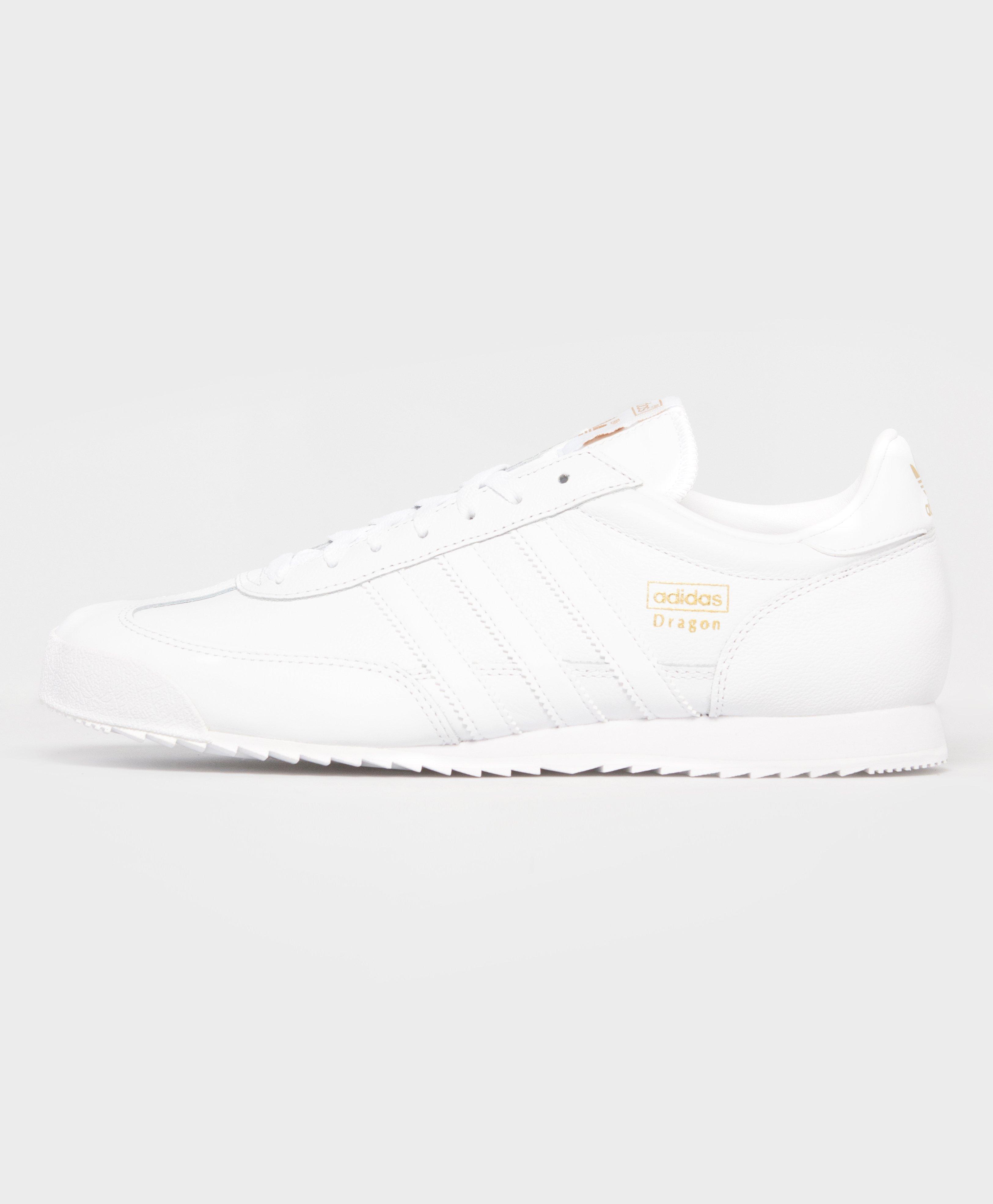 adidas dragon leather white