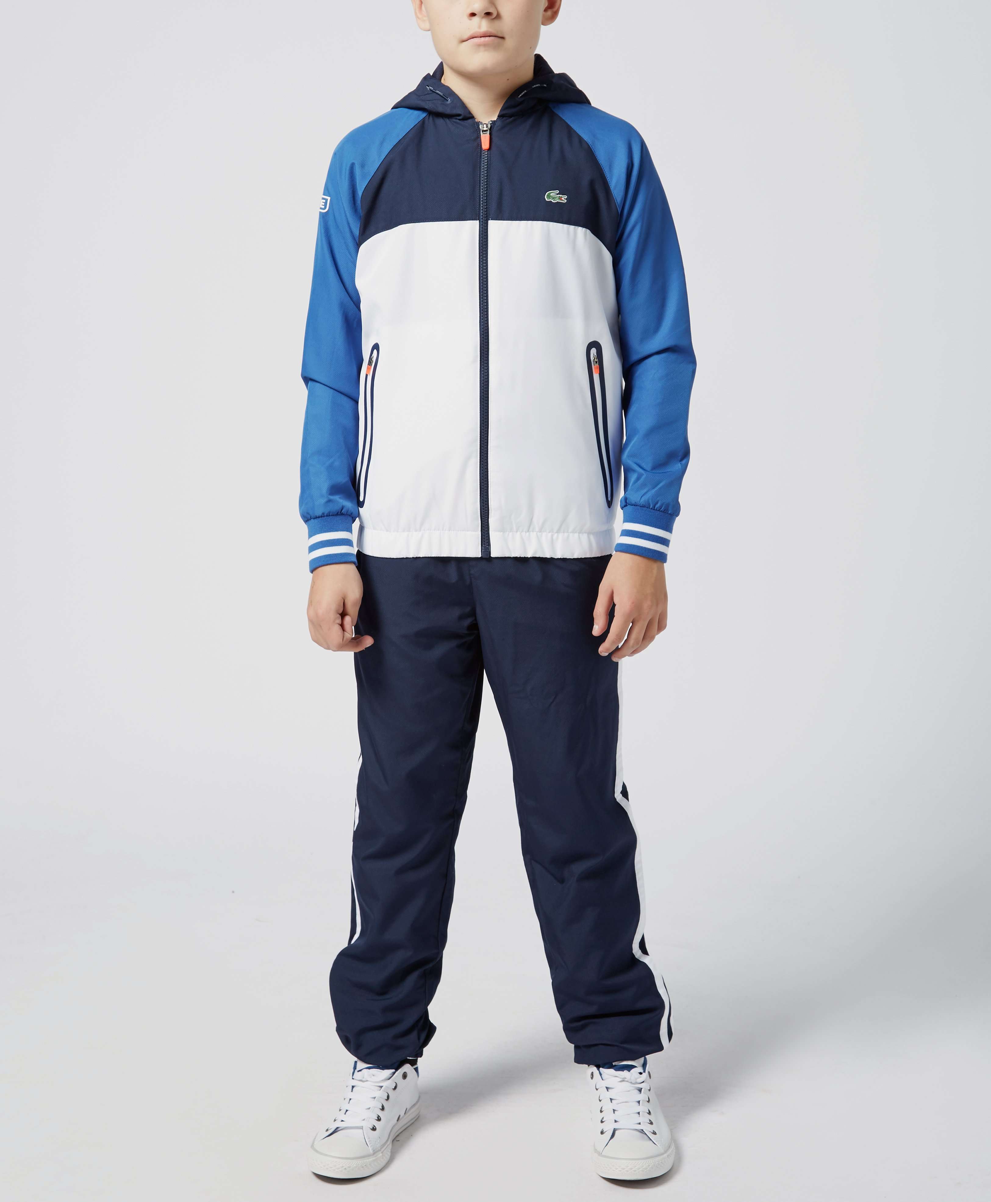 red white and blue lacoste tracksuit