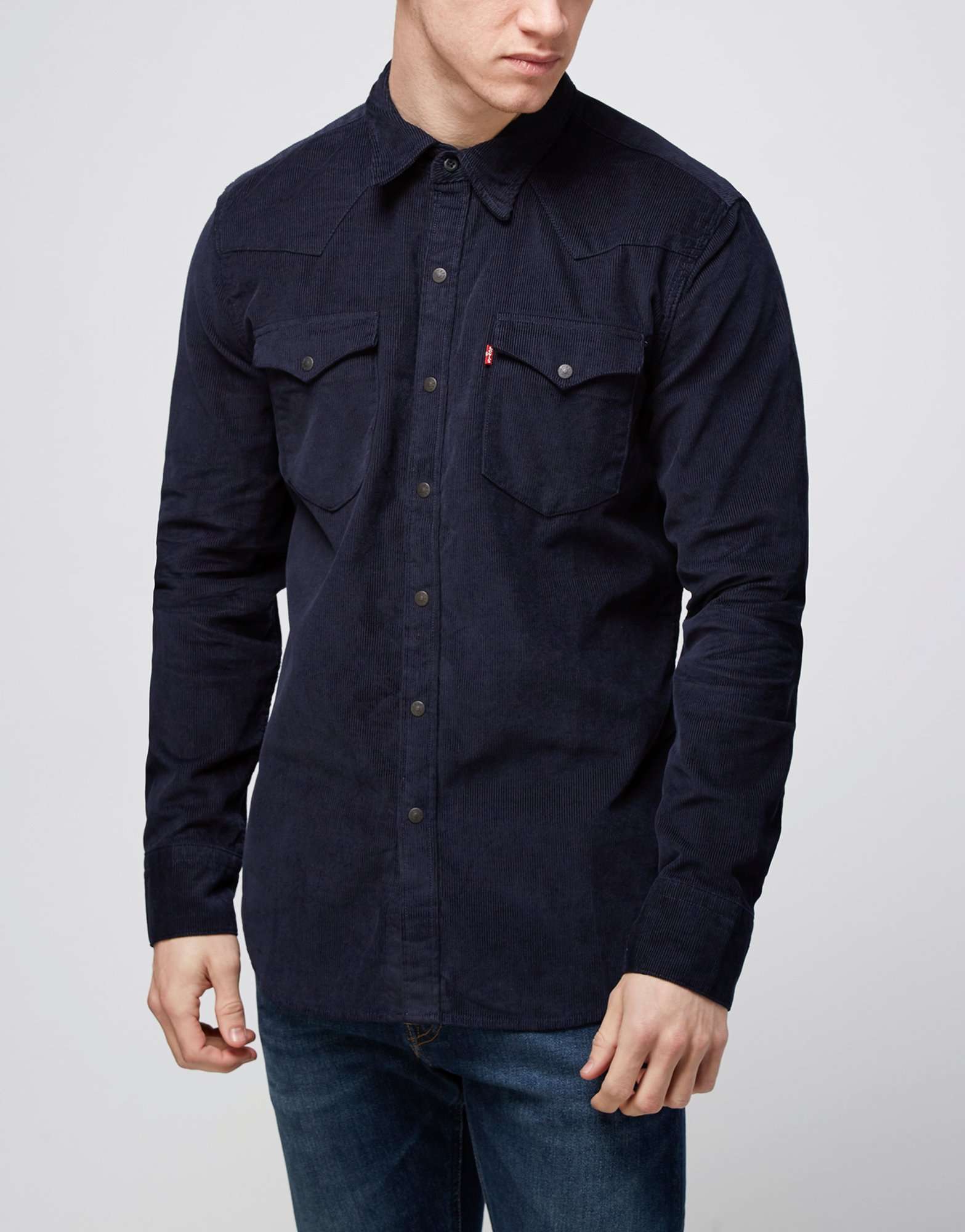 levi cord shirt