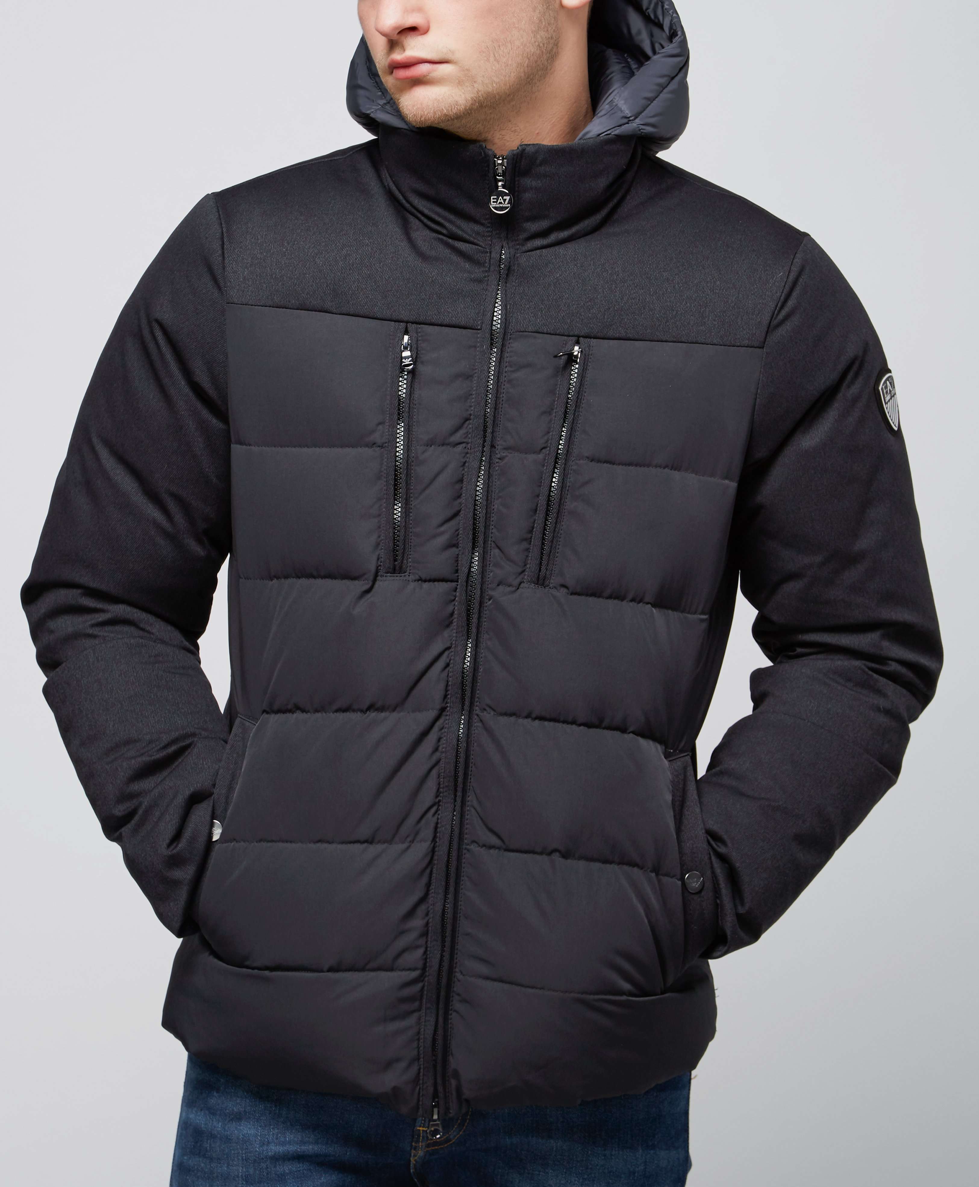 Emporio Armani EA7 Mount Mix Fabric Jacket | scotts Menswear